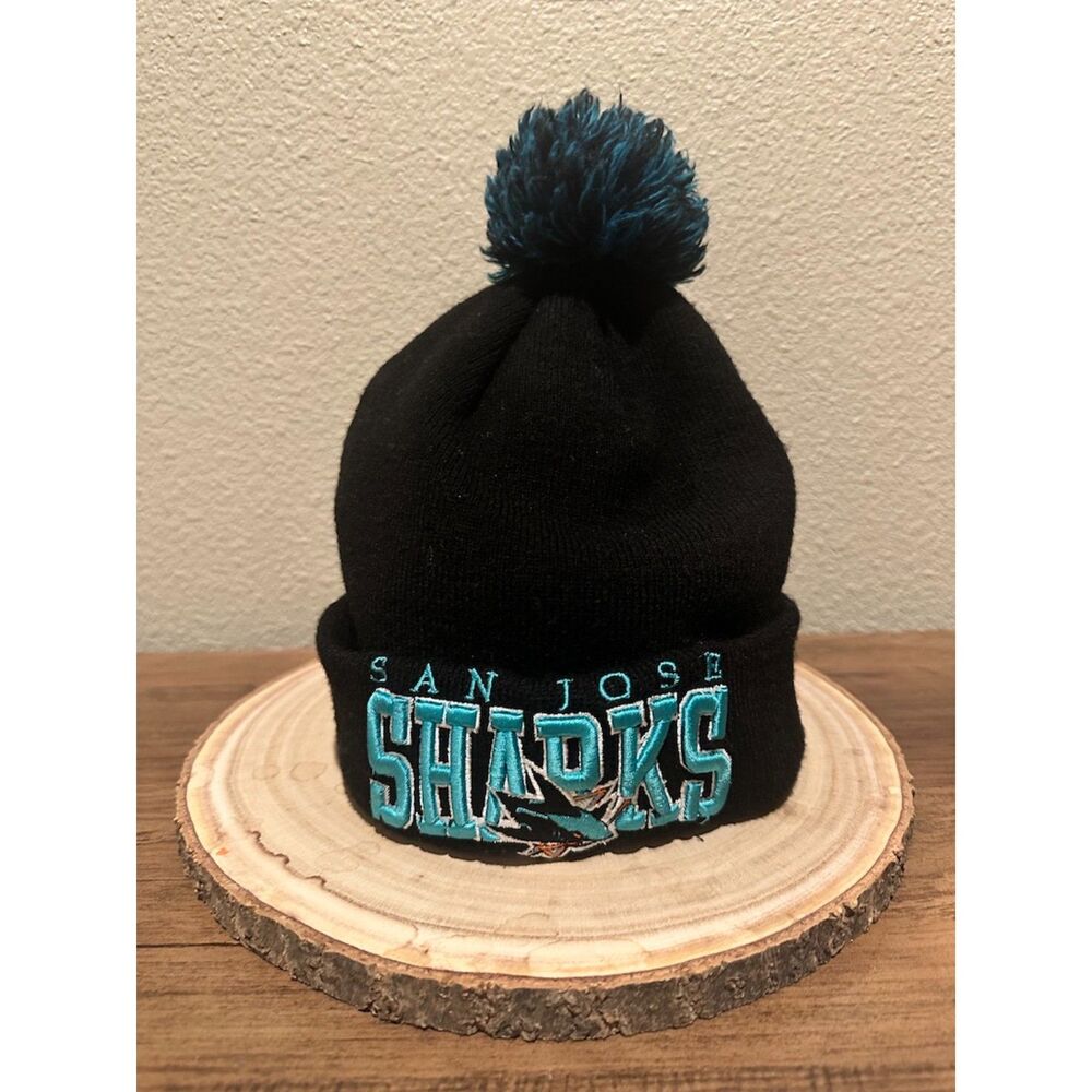 NHL New Era San Jose Sharks Beanie - Toddler One Size